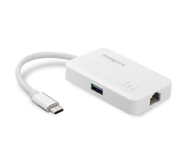 EDIMAX EU-4308 USB-C (1000Mbit) Gigabit + 3xUSB 3.0 HUB - 381636 - zdjęcie 2